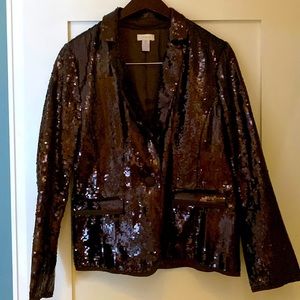 Chico’s Sequins Blazer